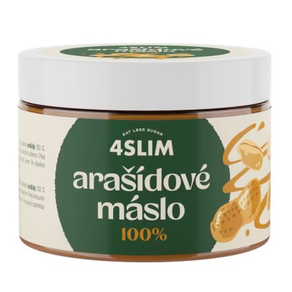 4Slim 100% arašidový krém 500 g  500g