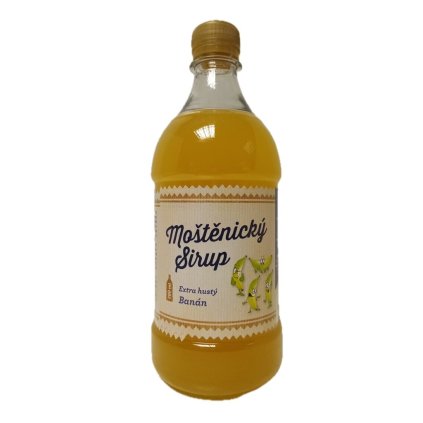 Moštěnický sirup Banán 700ml  700ml