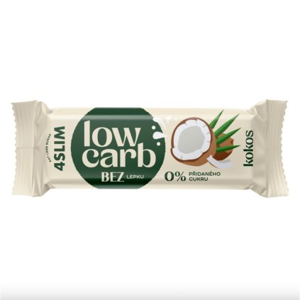 4Slim - Čakanková tyčinka Low Carb kokos 35g  35g
