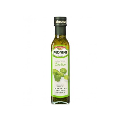 13137 monini extra panensky olivovy olej s prichuti bazalka 250 ml