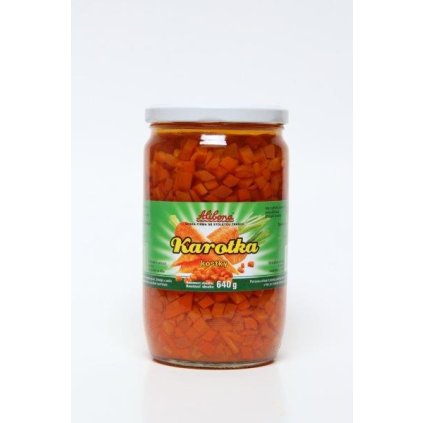 Karotka kostky 640g