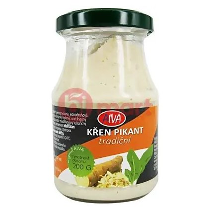 aiva kren pikant s cukrem a sladidlem 200g