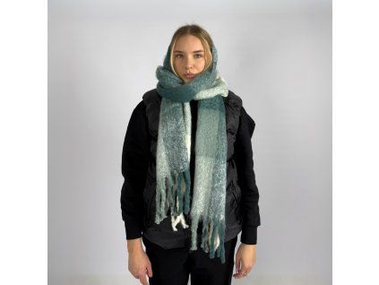 Cozy & Soft Scarf zelená