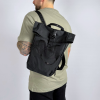 Recycled Mini Roll-Top Backpack