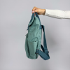 Recycled Mini Roll-Top Backpack