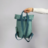 Recycled Mini Roll-Top Backpack