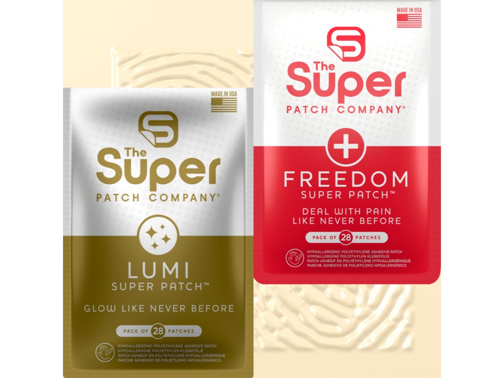 Zdravá pleť a úleva od bolesti s Lumi Patch a Freedom Patch