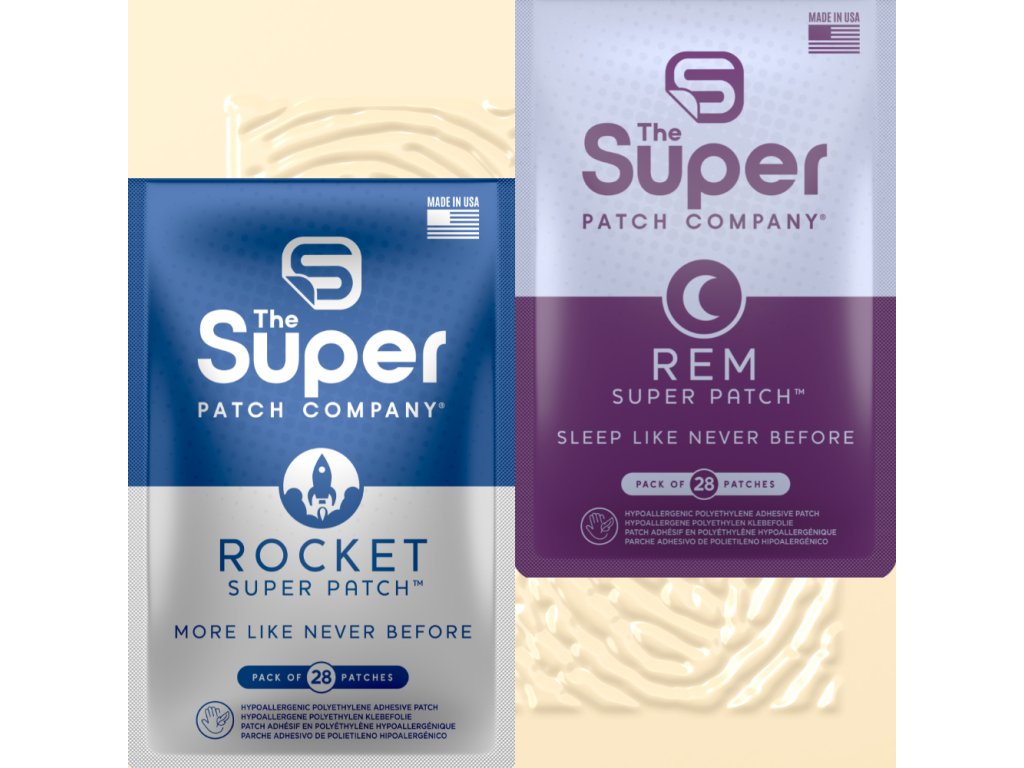 Zvýšení energie a kvalitní spánek: Rocket Patch + REM Patch