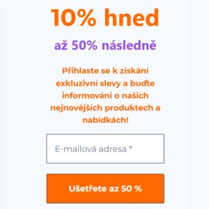 Pop-up obrázek s nabídkou a odkazem na formulář