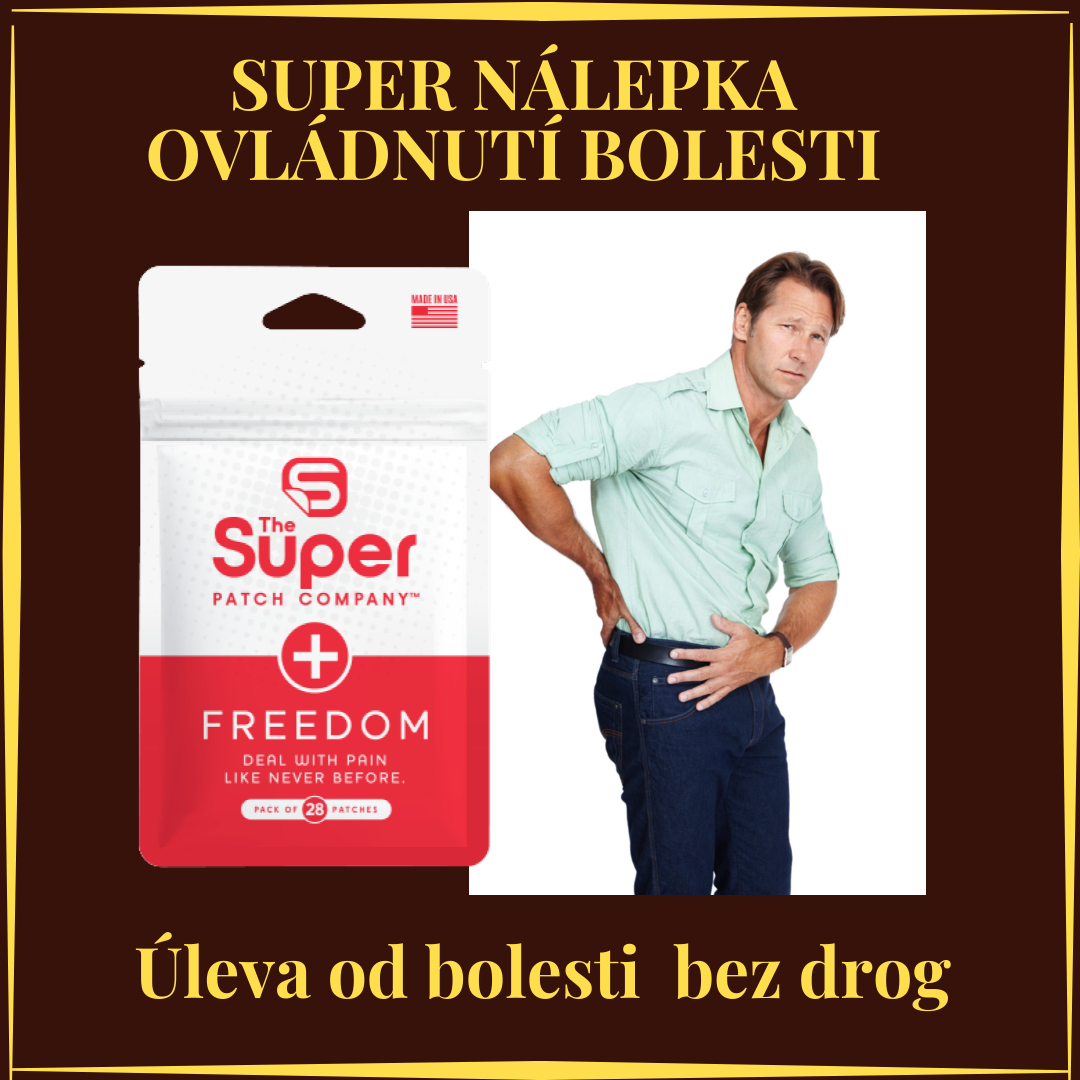 SUPER NÁLEPKA OVLÁDNUTIA BOLESTI