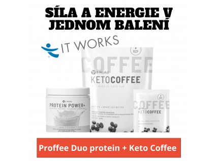 Proffee Duo protein + Keto Coffee
