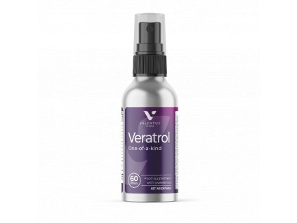 Veratrol 60ml Spray English (2 pack) Valentus: Resveratrol, sprej, anglický, antioxidanty, vitalita.  Zažijte sílu Veratrolu s naším 60ml sprejem English - dvou-balení vitalita!