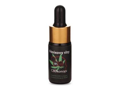 fénixovy slzy 10% cbdkonopi Bailly LTD