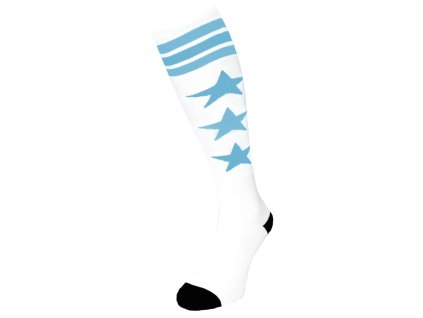 Coolsocks podkolenky BE STAR BLUE