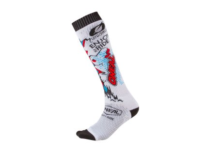 Oneal podkolenky VILLAIN white