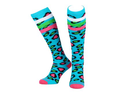 Coolsocks podkolenky Slim- Leopard