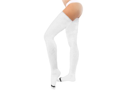 Nadkolenky Coolsocks BASIC WHITE