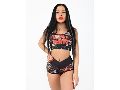 Crop top short