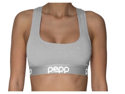 shop ladies top grey front