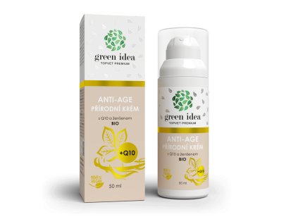 Prírodný krém proti starnutiu 50 ml - Green idea