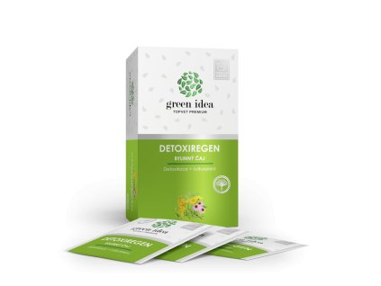 Herbex Detoxiregen - bylinný čaj 20 vrecúšok - Zelená myšlienka