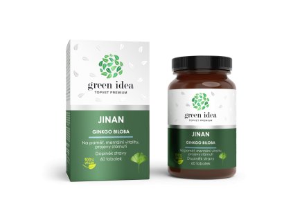 Jinan bylinný extrakt - kapsule 60 ks - Green idea