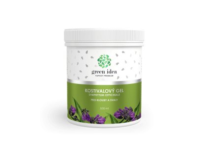 Masážny gél Fossil 500 ml - Zelená myšlienka