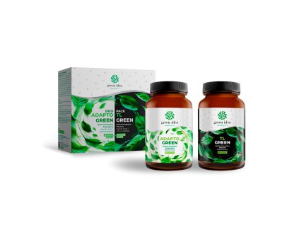 LONGEVITY DUOPACK - ADAPTO GREEN + TL GREEN kapsule 180 ks - Green idea