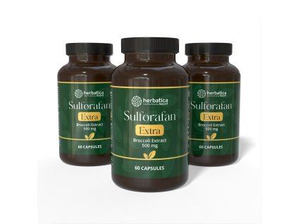 set 3x Sulforafán EXTRA extrakt z brokolice
