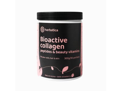 Bioaktívny kolagén s peptidmi a vitamínmi