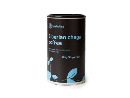 Sibiřská čaga s prémiovou instantní kávou arabica - 125g - Herbatica