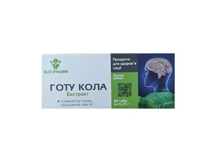 Gotu Kola extrakt - 80 tabliet - Elit Pharm