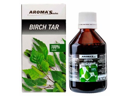 Březový kosmetický dehet 50 ml Aroma'Saules