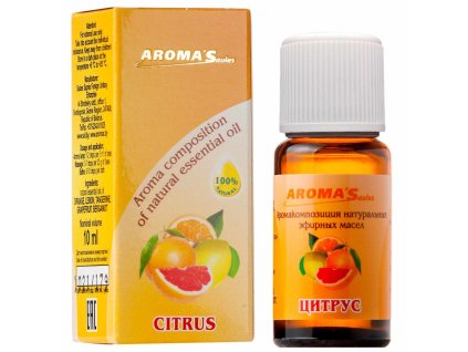 Směs citrusových esenciálních olejů 10 ml Aroma'Saules