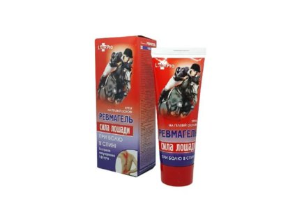 HORSE POWER krémový gel REVMAGEL na revmatismus, bolesti zad a kloubů 75 ml LekoPro 1000x1000