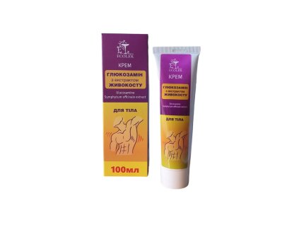 Tělový krém s glukosaminem a extraktem z bicey 100 ml Ecolek 1000x1000