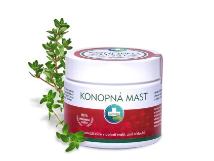 konopna mast na masaz chrbta svalov a klbov 330 ml annabis