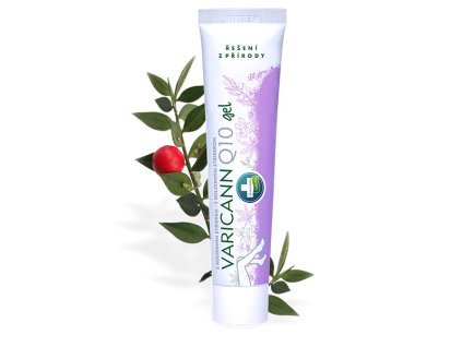 16838 varicann q10 gel na nohy krcove zily s koloidnym striebrom 75 ml annabis