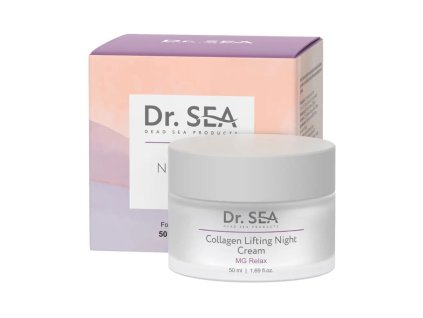 Kolagenový noční krém s liftingovým účinkem a vitaminem E 50 ml Dr. Sea