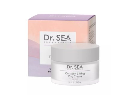 Kolagenový denní liftingový krém SPF15 50ml Dr. Sea 1