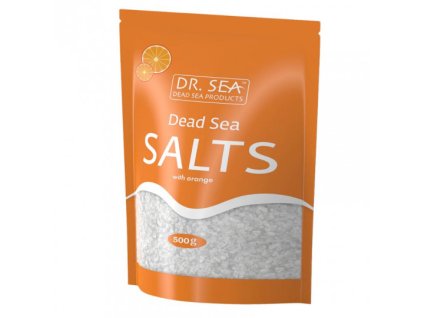 Sůl z Mrtvého moře s pomerančovým extraktem 500g Dr. Sea