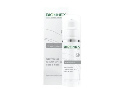 Whitexpert bělící krém na obličej a krk SPF30+ 30 ml Bionnex