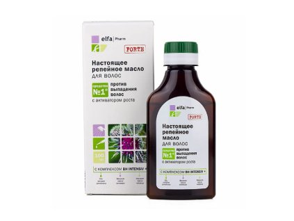 Lopuchový olej na vlasy proti vypadávání vlasů 100 ml Elfa Pharm