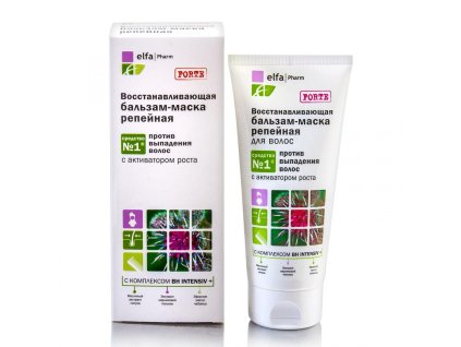 Regenerační maska na vlasy z lopuchu 200 ml Elfa Pharm