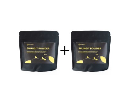 Zvýhodněná sada: 2 x šungitový prášek - 300g - Herbatica