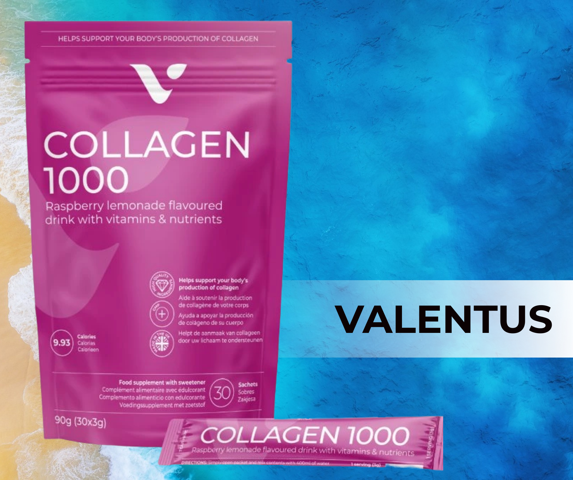 COLLAGEN 1000 Kolagenový zázrak Valentus Kolagenový zázrak Valentus
