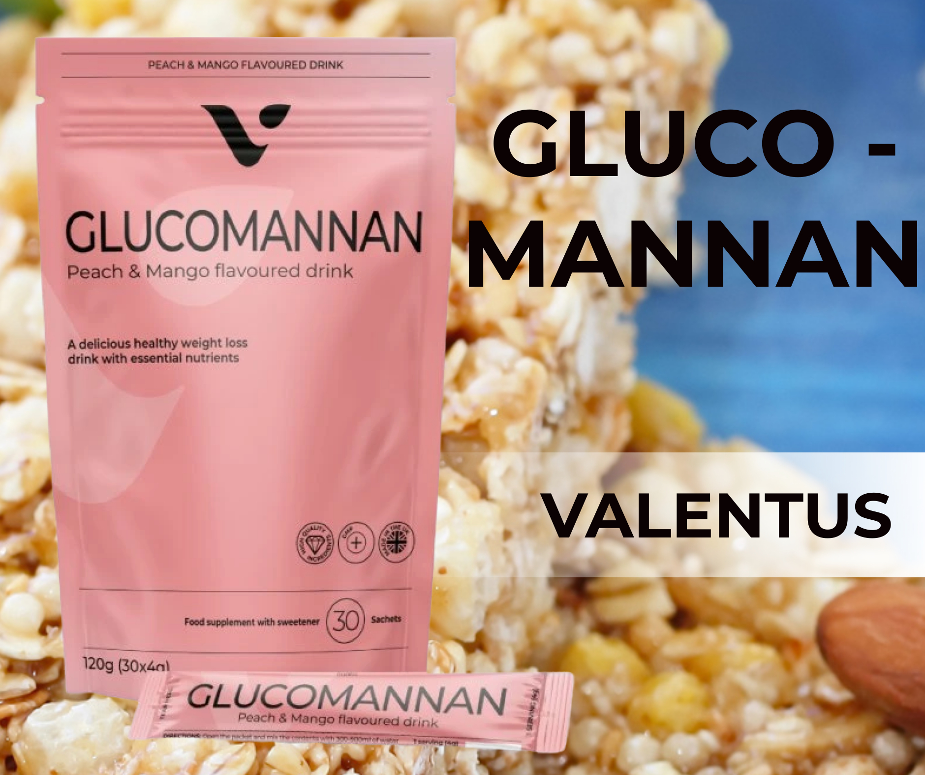 Valentus Global Glucomannan Valentus Balenie: 30 x