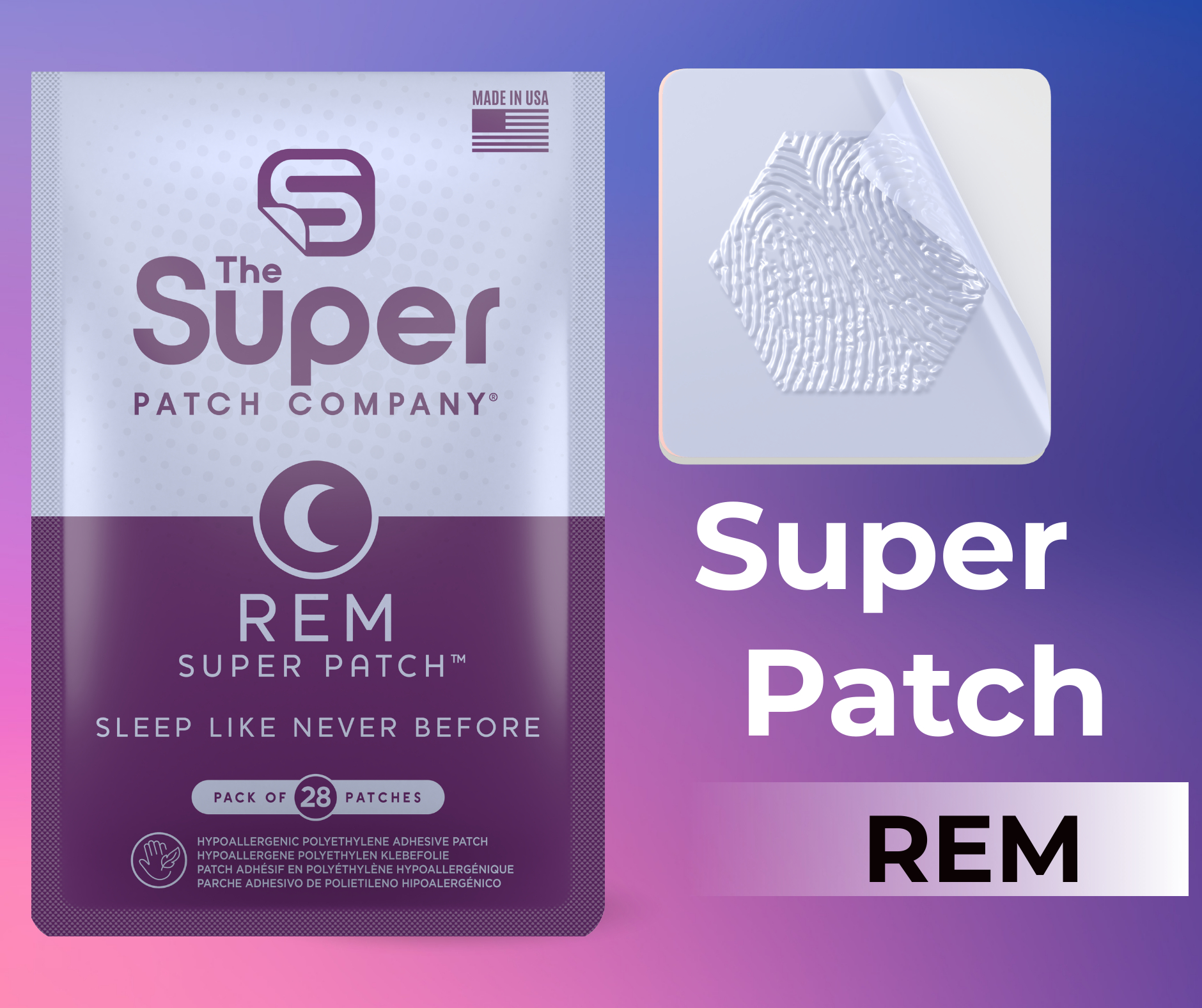 Super patch Rem Balenie: 28 ks /měsíc