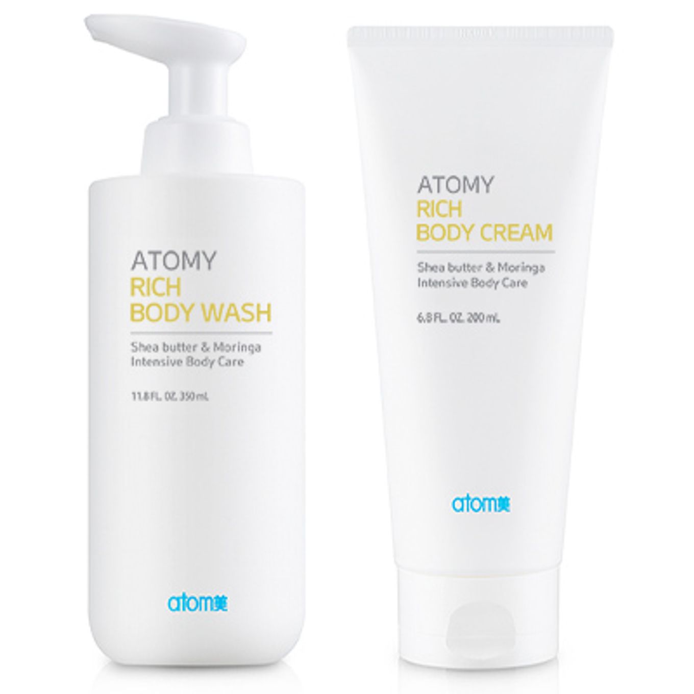 Atomy global Atomy Ultra Rich Body Set  350 ml, 200 ml