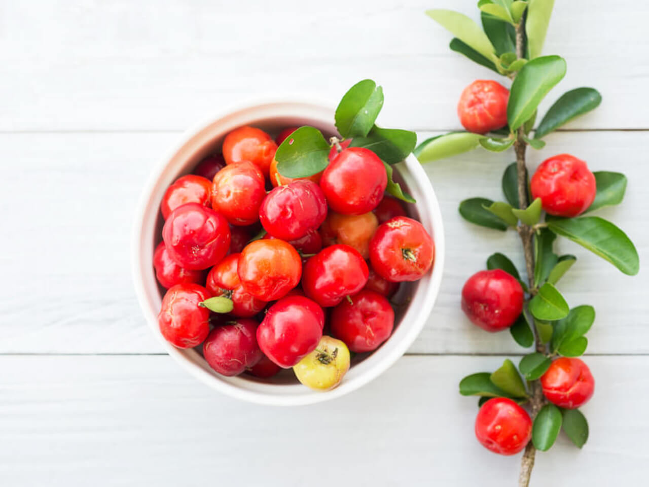 Acerola – karibská čerešňa plná vitamínov